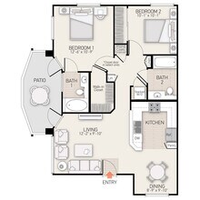 Plan 2 302 floor plan